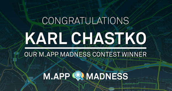 M.App Madness Contest Winner Karl Chastko