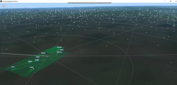 Luciad radar visualization example